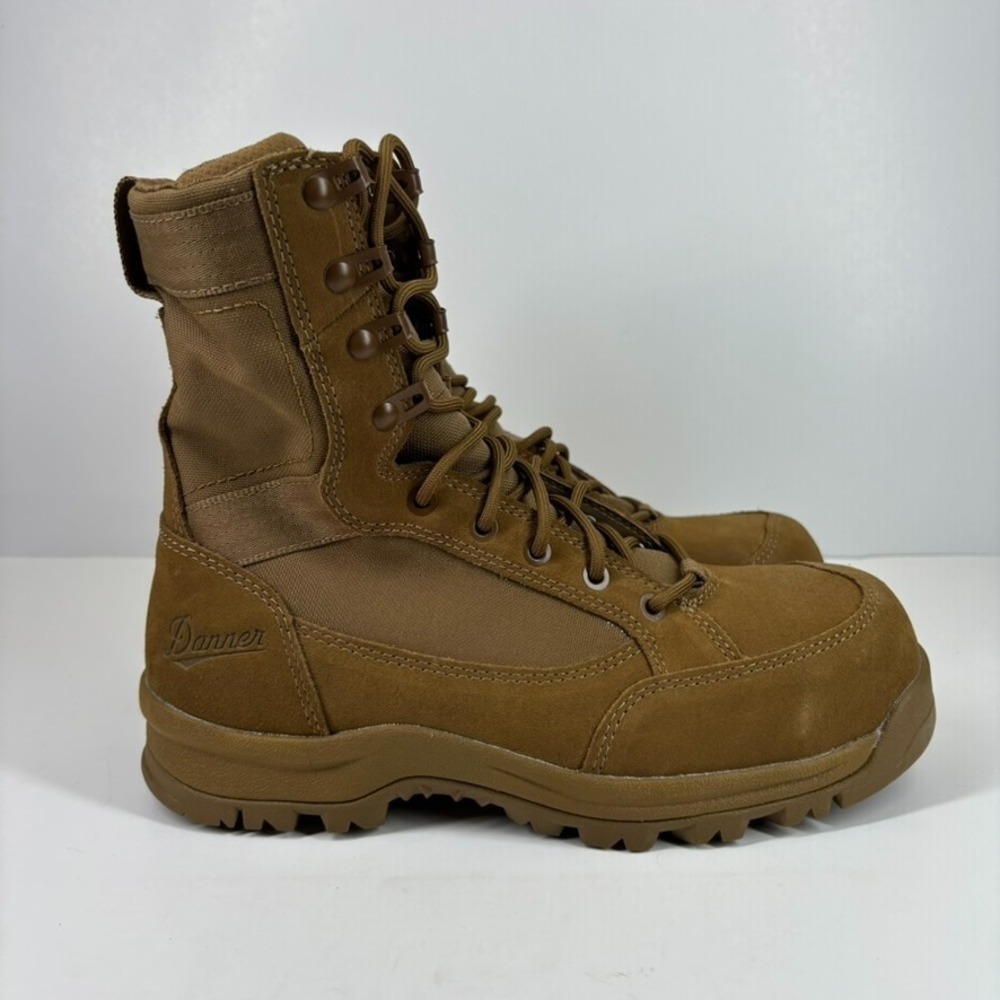 Danner Tanicus 8" Men's 7.5 Coyote Hot NMT Side-Zip Comp Toe Military Boot 55322 - Picture 10 of 16